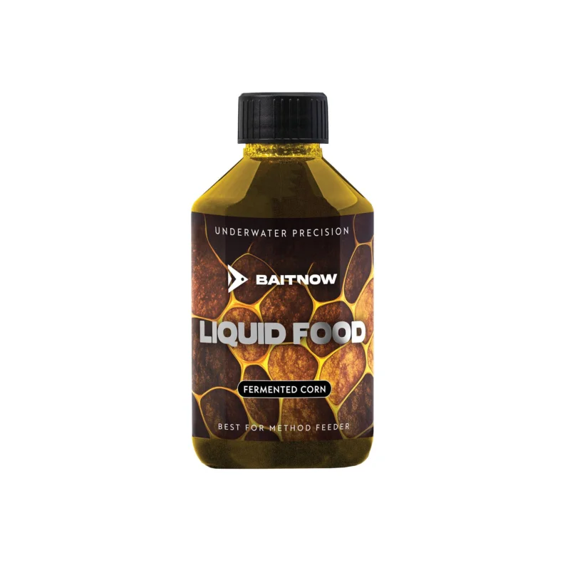Wyprzedaż BaitNow Liquid Method Feeder Liquid Food Fermented Corn 250ml