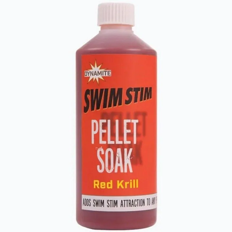 Atraktor Dynamite Baits Swim Stim Pellet Soak Red Krill 500ml Taniej