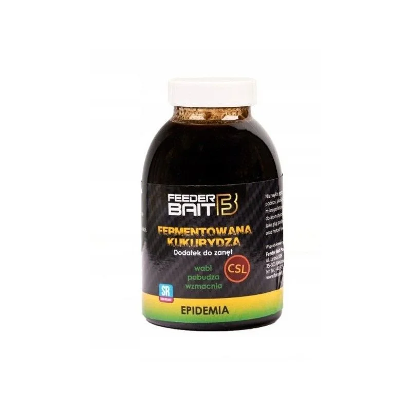 Zalewa Feeder Bait Epidemia 250ml Fermentowana Kukurydza Łatwy zwrot
