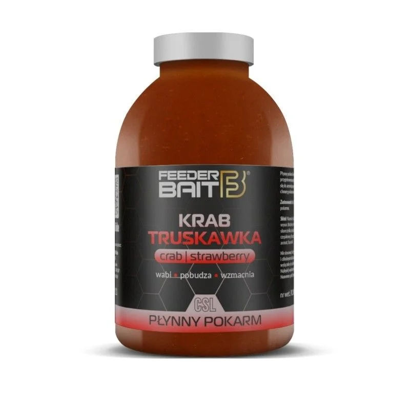 Zalewa Feeder Bait Krab Truskawka 250ml Super okazja