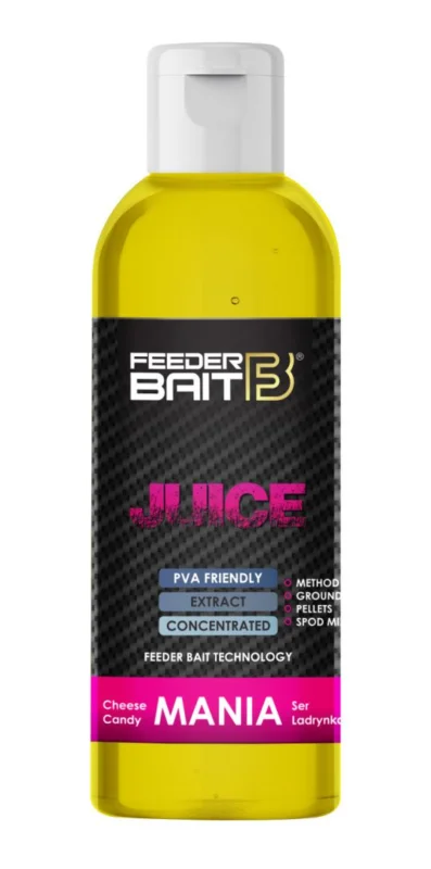 Zalewa Feeder Bait Juice Mania Ser/Landrynka 150ml Oferta limitowana