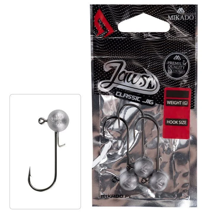 Nowość GŁÓWKA JIGOWA - JAWS CLASSIC - 10gr-1 BN - op.3szt.