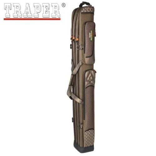Nowość Pokrowiec na wędki Traper 2 komorowy Adventure II 140cm