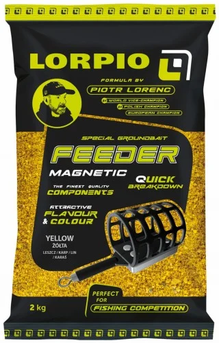 Bezpieczne zakupy Lorpio Feeder Magnetic Yellow 2 kg Nowość