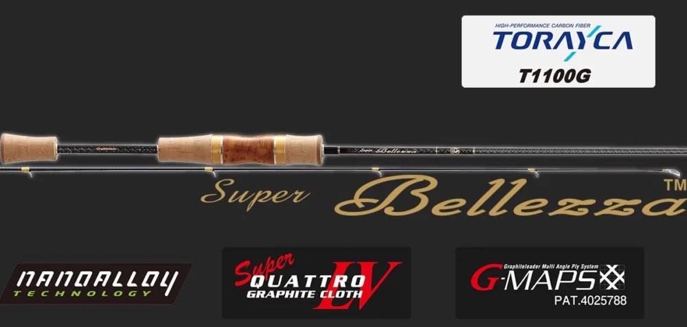 Ostatnia szansa Graphiteleader Wędka Super Bellezza 201cm 0.6-7g