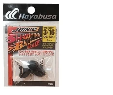 Hayabusa Główka Przegubowa Czeburaszka Jointed Shooting Ball Head #10,5g – 3szt. Wysoka jakość