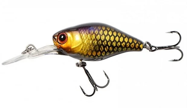 JACKALL wobler Chubby DD 38F Silhouette Gold & Black Oferta