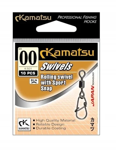 Kamatsu Agrafka Z Krętlikiem Sport Micro K-501 Nr00 6kg Ograniczona ilość