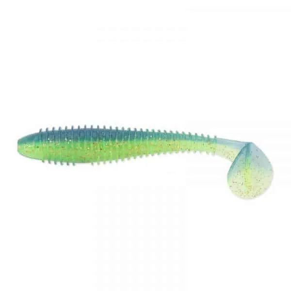 Szybka dostawa KEITECH guma Swing Impact Fat 3,8” 9,5cm CT26 Lime Blue