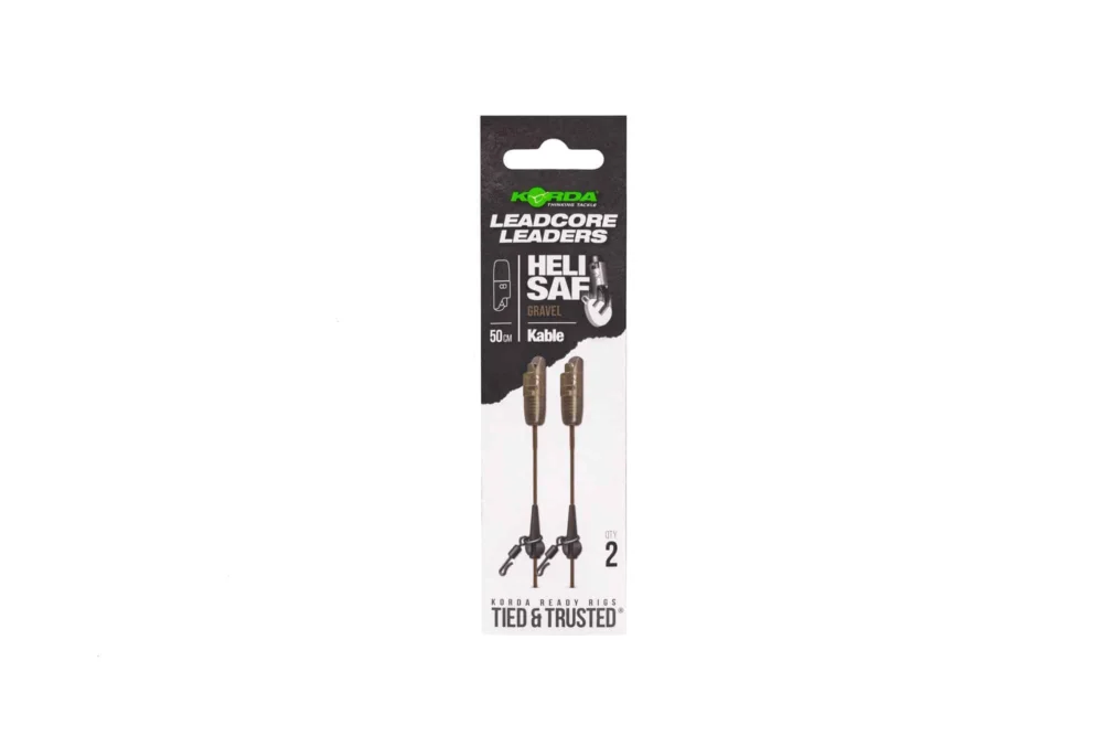 Korda Kable Leadcore Leader Heli Safe 50cm Gravel Najlepsza cena