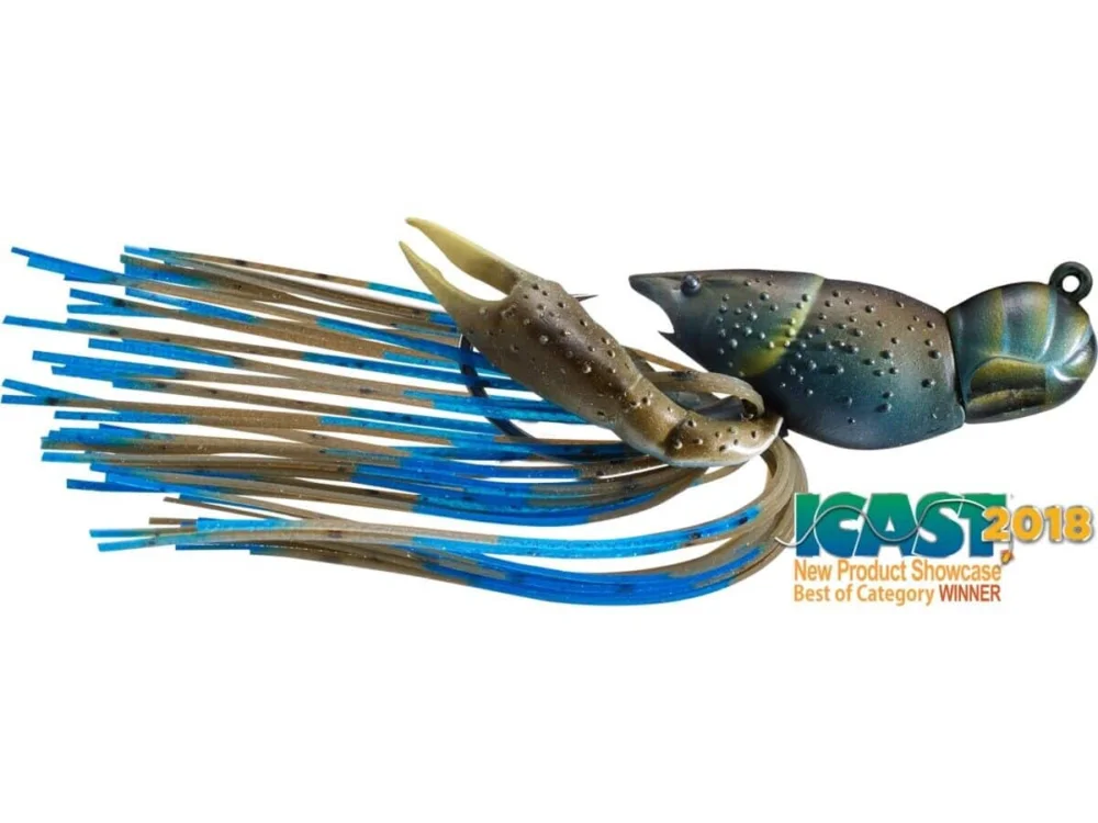 Dodaj do koszyka Live Target Przynęta Crawfish Jig 4.5cm 14g Mud/Blue Sinking