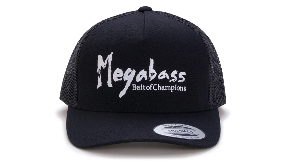 Megabass Czapka Brush Trucker Black White Zniżka