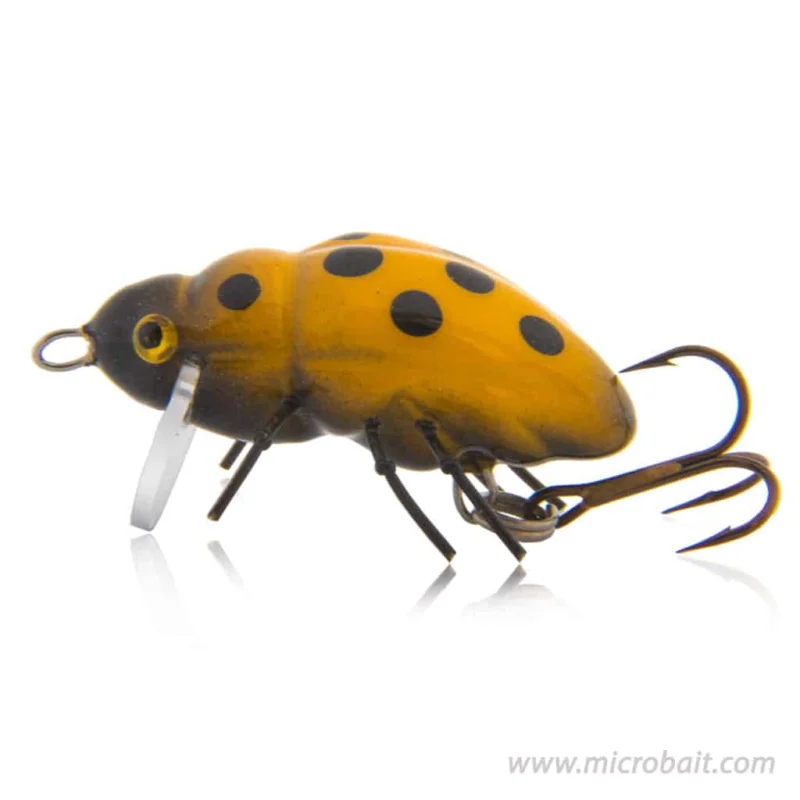 Microbait Wobler Biedronka Smużak Lady Bird 2,4cm Pływający Żółta Zamów teraz