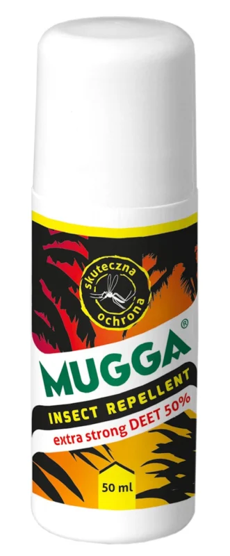 Ostatnie sztuki Mugga Roll-On Na Komary 50% Deet W Kulce