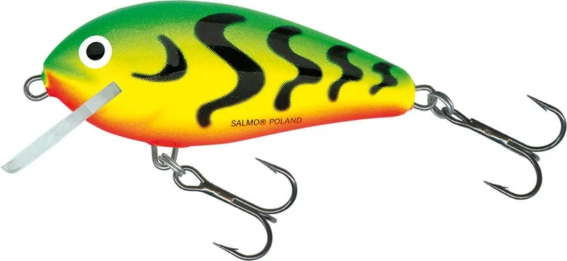Ograniczona ilość Salmo Wobler Pływający Butcher 5cm Green Tiger