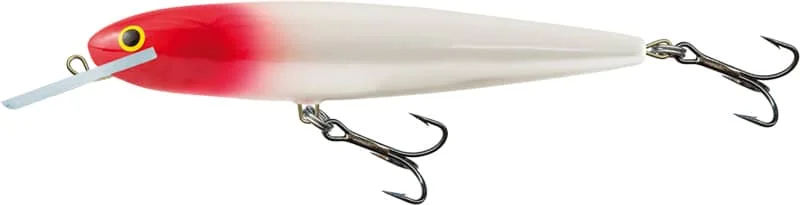 Salmo Wobler White Fish 13cm Red Head Deeper Runner Wyprzedaż