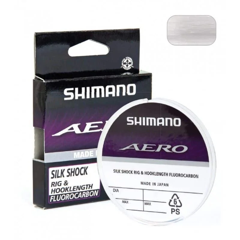 Szybka wysyłka Shimano Żyłka Aero Slick Shock Fluorocarbon 50m 0,158mm