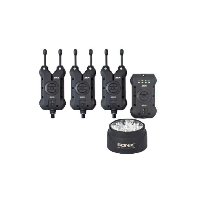 Okazja Sonik Zestaw Sygnalizatorów SKX 3+1 ALARM + Lampka