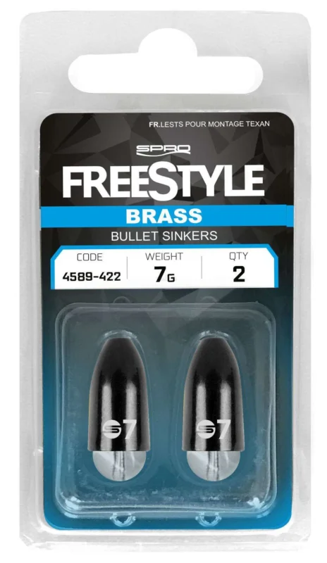 Spro Ciężarek Texas Carolina Rig Freestyle Bullet Sinker Brass Black 5g Kup teraz