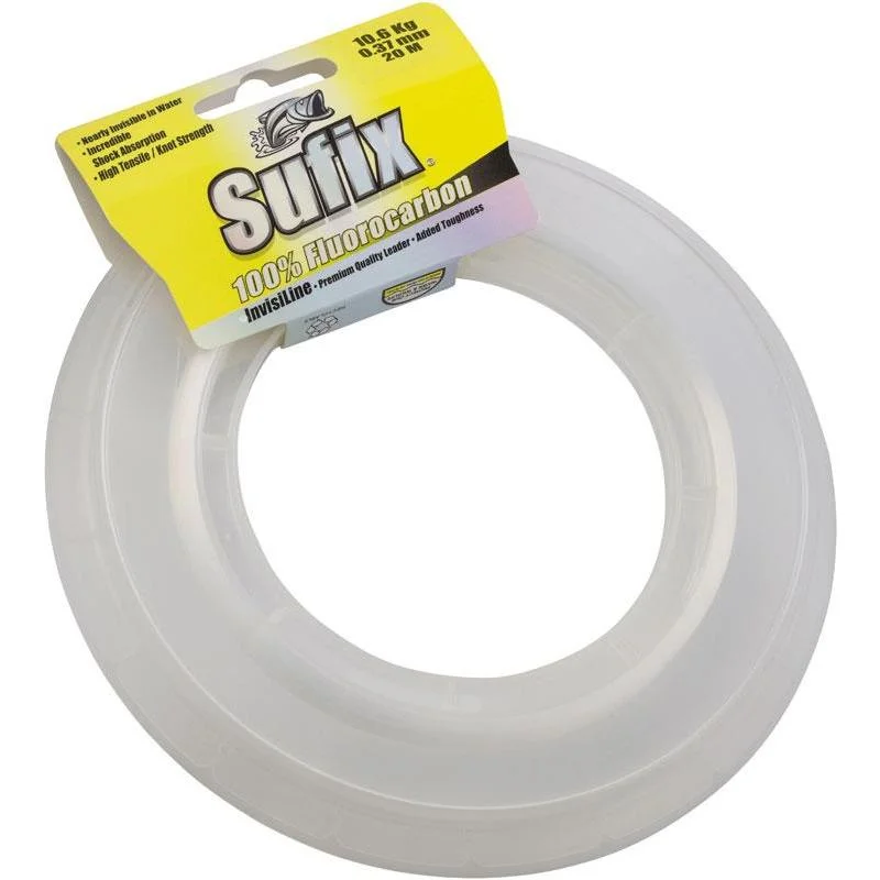 Zniżka Sufix Fluorocarbon 100% Invisiline Clear 20m 1,06mm