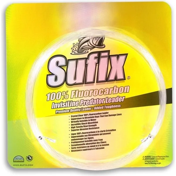 Sufix Invisiline Predator Leader 100% Fluorocarbon 10m 1,17mm Dodaj do koszyka