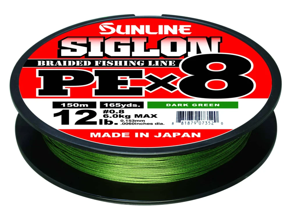Ekspresowa dostawa Sunline Plecionka Siglon PE X8 150m Dark Green 0,153mm