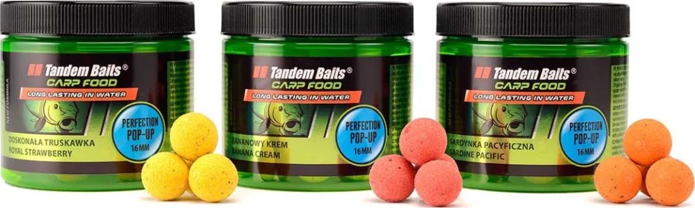 Tandem Baits Kulki Proteinowe Carp Food Perfection Pop-Up 16mm Ananasowy Sok Oferta