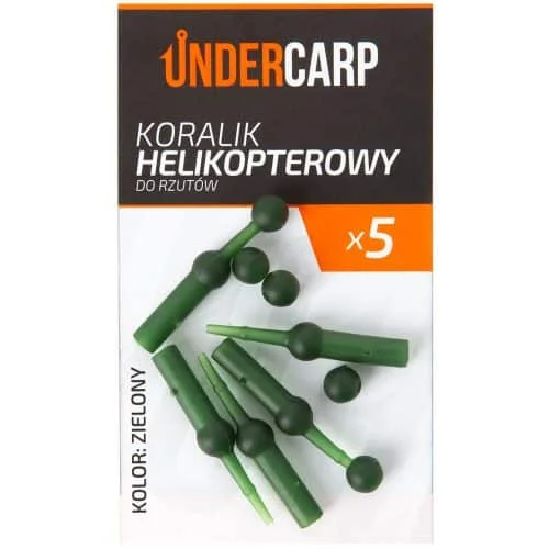 UnderCarp Koralik do Zestawu Helikopterowego – Zielony Do wyczerpania zapasów