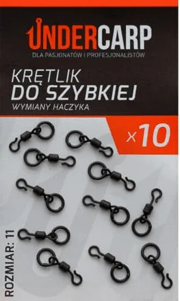 UnderCarp Krętlik do szybkiej wymiany haczyka Łatwy zwrot