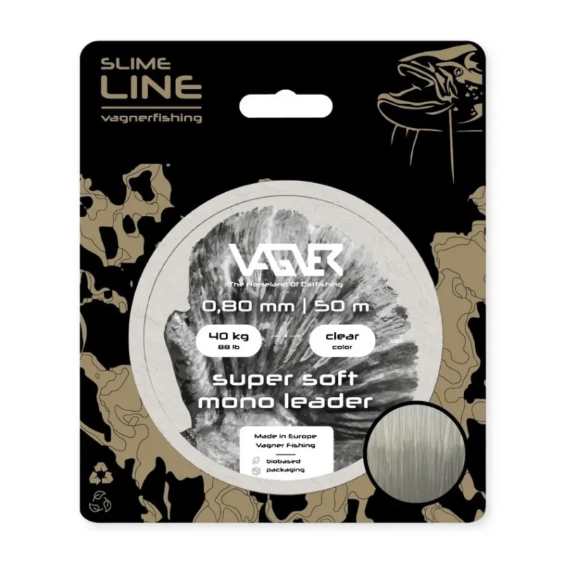 Dodaj do koszyka Vagner Żyłka Przyponowa Super Soft Mono Leader 0,8mm 50m