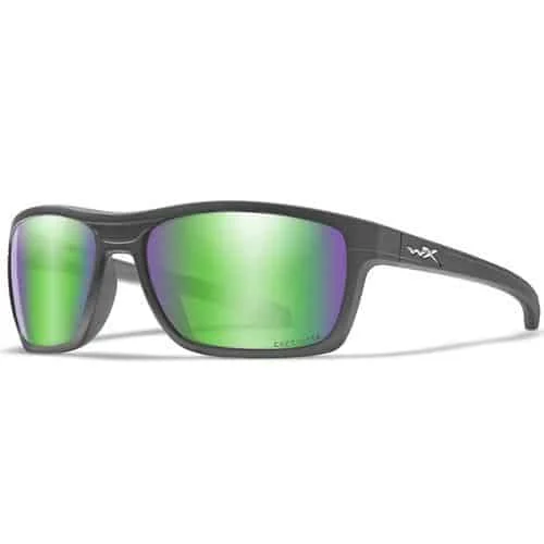 WILEY X – Okulary KINGPIN Captivate Green Mirror Matte Graphite Frame Bezpieczna płatność