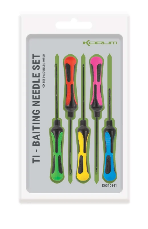 Korum Zestaw igieł Ti – Baiting Needle Set Premium