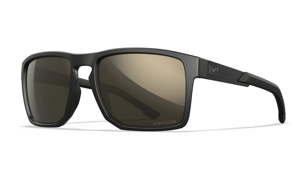 Wiley X Okulary Apex Captivate Polarized Tungsten Mirror/Matte Black Szybka wysyłka