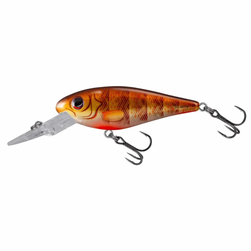 Niska cena Salmo Wobler Rattlin Executor Pływający Clear Brown Perch 7cm