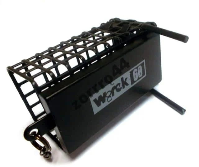 Wirek Koszyk Zanętowy z Kolcami i Dnem 33x44mm 60g – 10szt Bezpieczne zakupy
