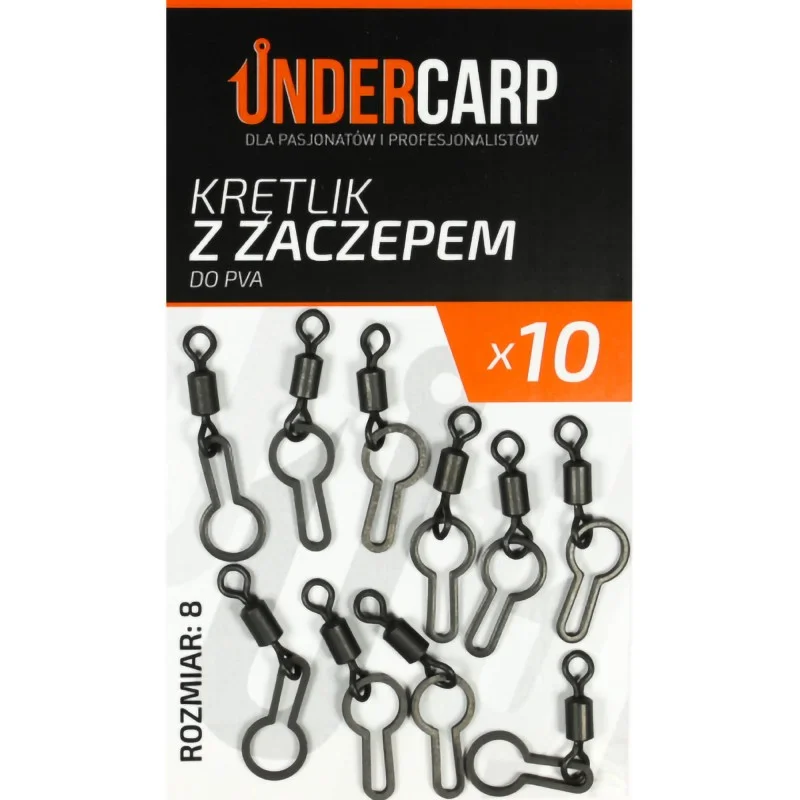 Tylko do końca tygodnia Under Krętliki Carp Z Zaczepem Do PVA