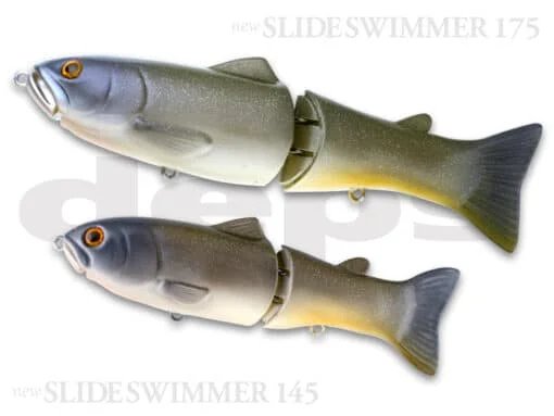 DEPS Wobler New Slide Swimmer 175SS #18 GLITTER CARP Łatwy zwrot