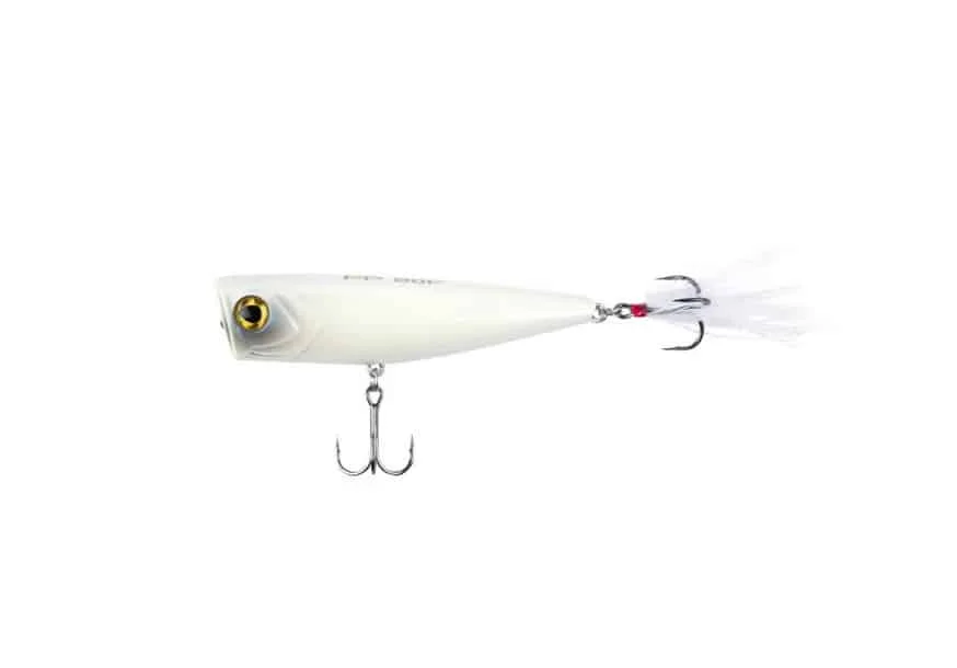 Tani Shimano Wobler Yasei Pure Pop F 80mm Pearl White