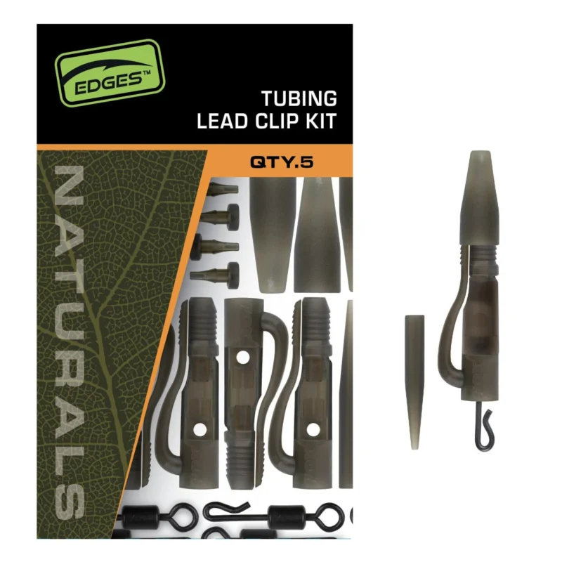 Obniżka ceny Fox Edges Zestaw Naturals Tubing Lead Clip Kit
