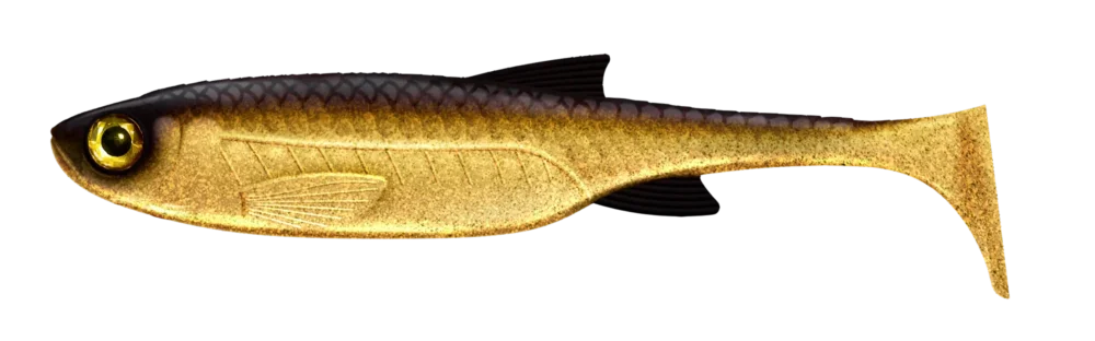 Dostępne od ręki Libra Lures Guma Kraken Shad 20cm #009 Gold
