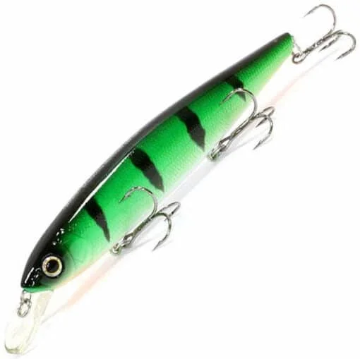 DEPS Wobler Balisong Minnow 13cm 130SP #Perch 2 Green Wyprzedaż
