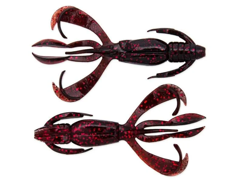 Dostępne od ręki Keitech Przynęta Crazy Flapper 3,6” 9cm #411 Black Cherry