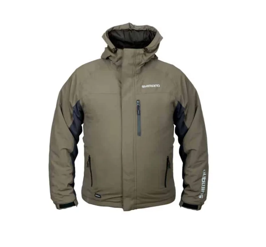 Dostępne od ręki Shimano Kurtka Przeciwdeszczowa Padded Zielona rozm. XXXL