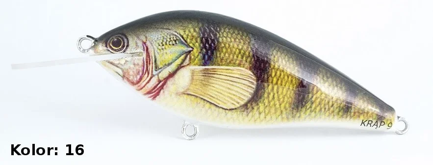 Popularny Bonito Wobler Krąp 9cm SDR Pływający #16