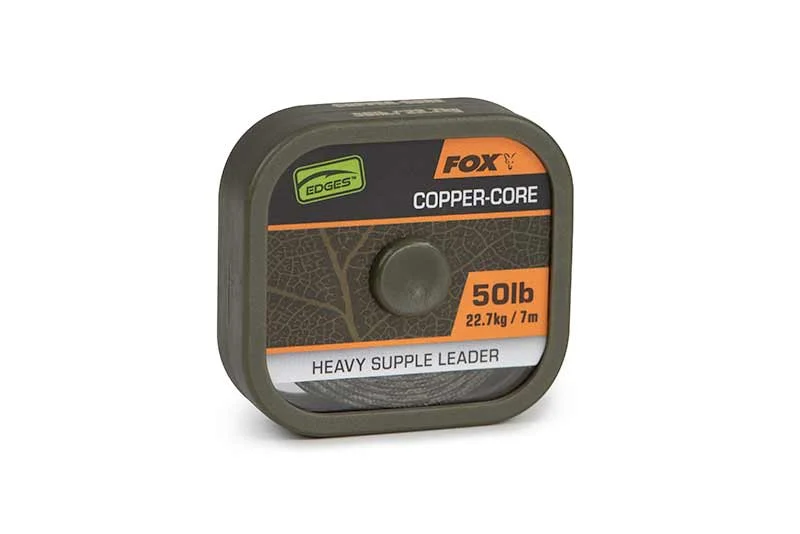 Fox Materiał Przyponowy Edges Naturals Copper-Core 50lb 7m Ostatnie sztuki