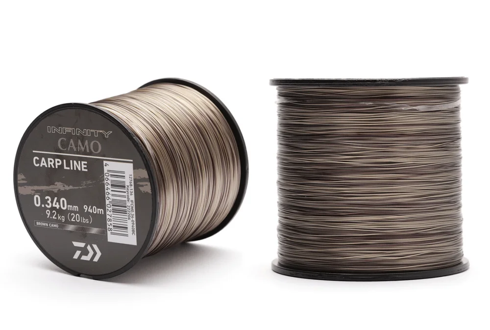 Promocja Daiwa Żyłka Infinity Brown Camo 0,37mm 810m