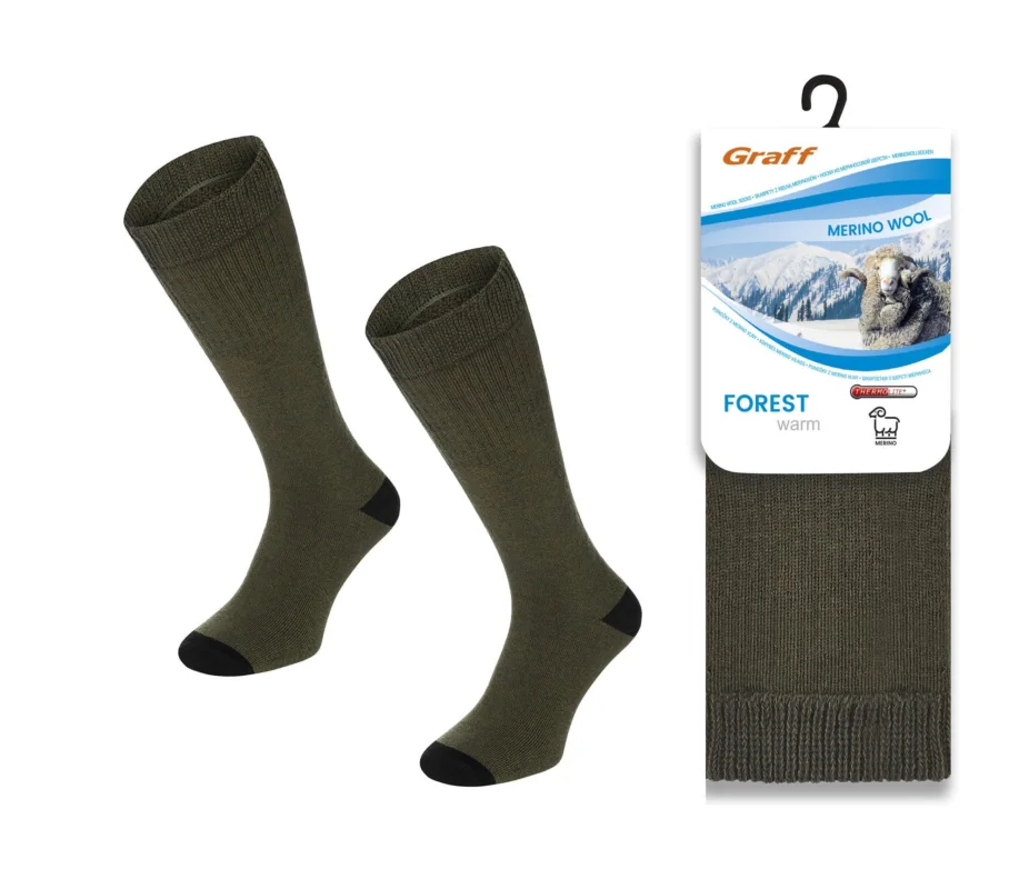 Rabat Graff Skarpety Zimowe 056 Forest Warm Rozmiar 39-42