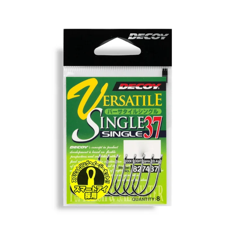 Nowy Decoy Haczyki Versatile Single37 #1/0