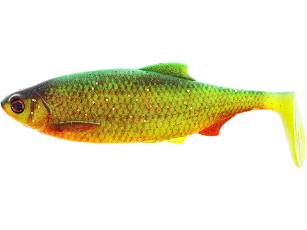 Westin Guma Ricky The Roach Shadtail 18cm Firetiger Rudd Łatwy zwrot