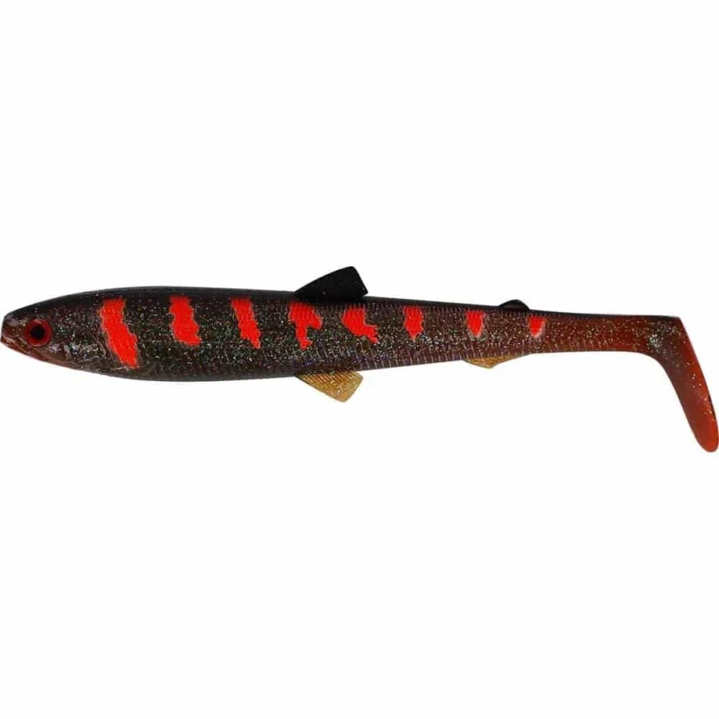 Westin Guma BullTeez Shadtail 24cm 107g Motoroil Blood Łatwy zwrot